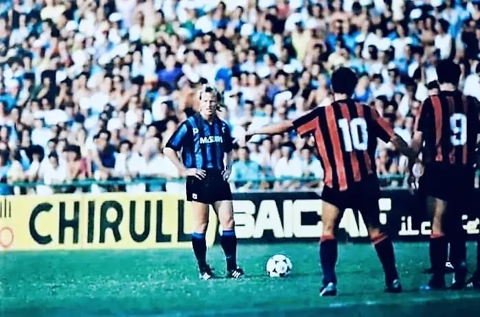 Il tedesco Andreas Brehme allo Iacovone