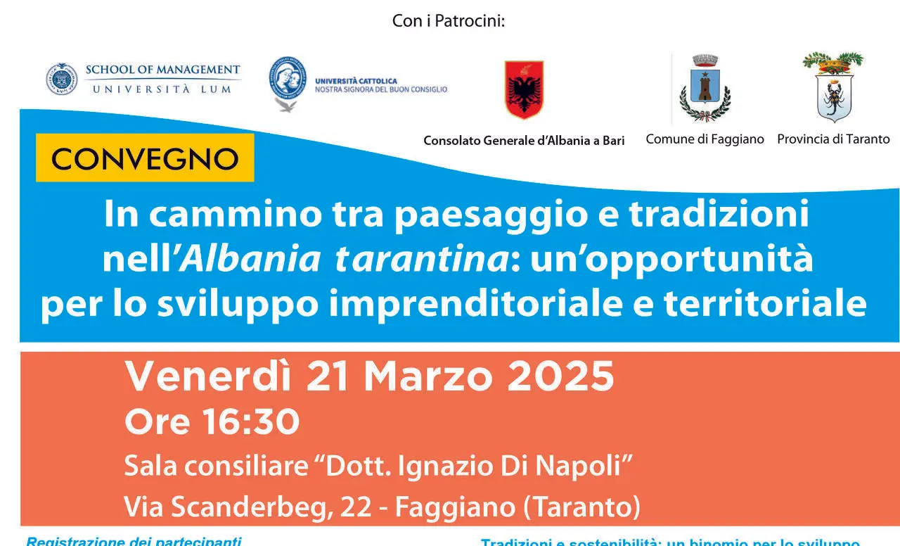 Convegno sull’Albania tarantina