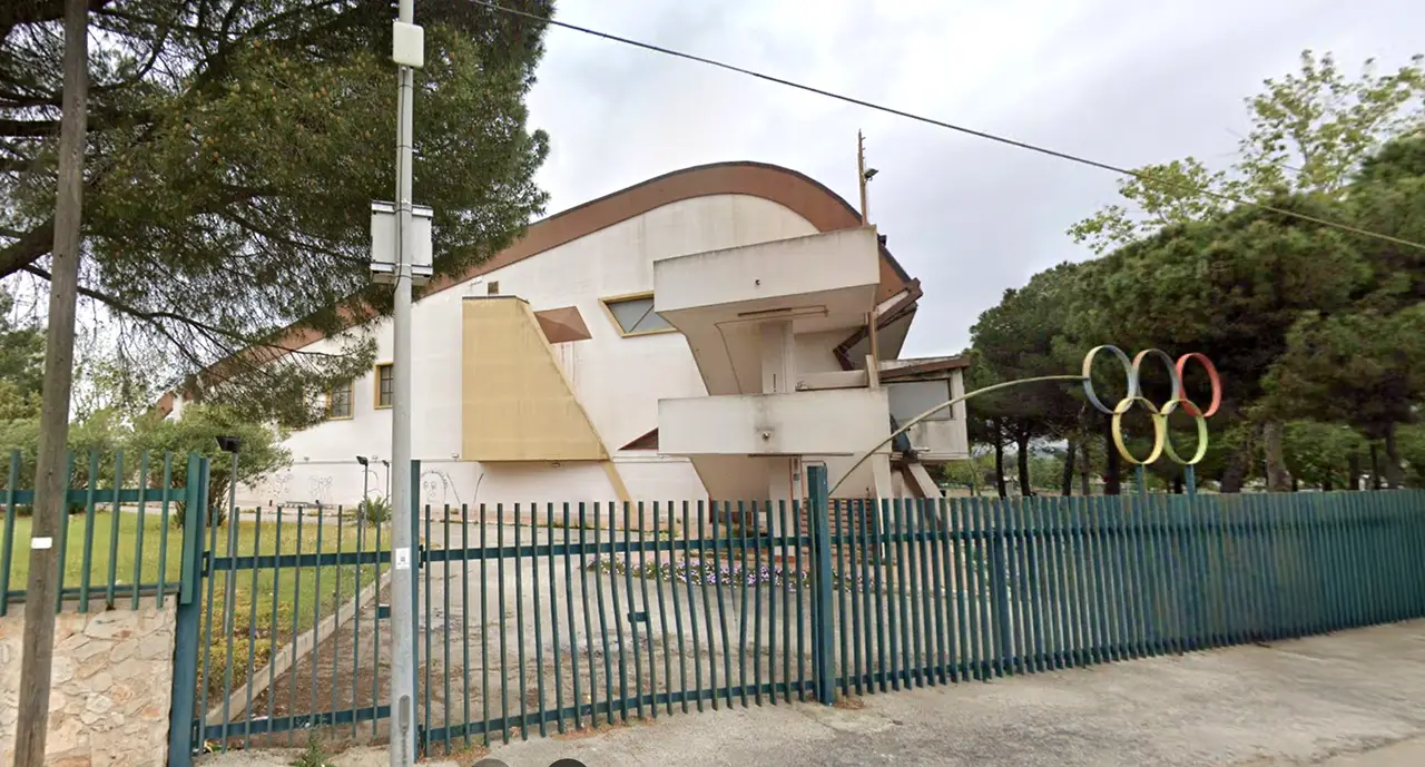 Il Palasport Campitelli di Grottaglie