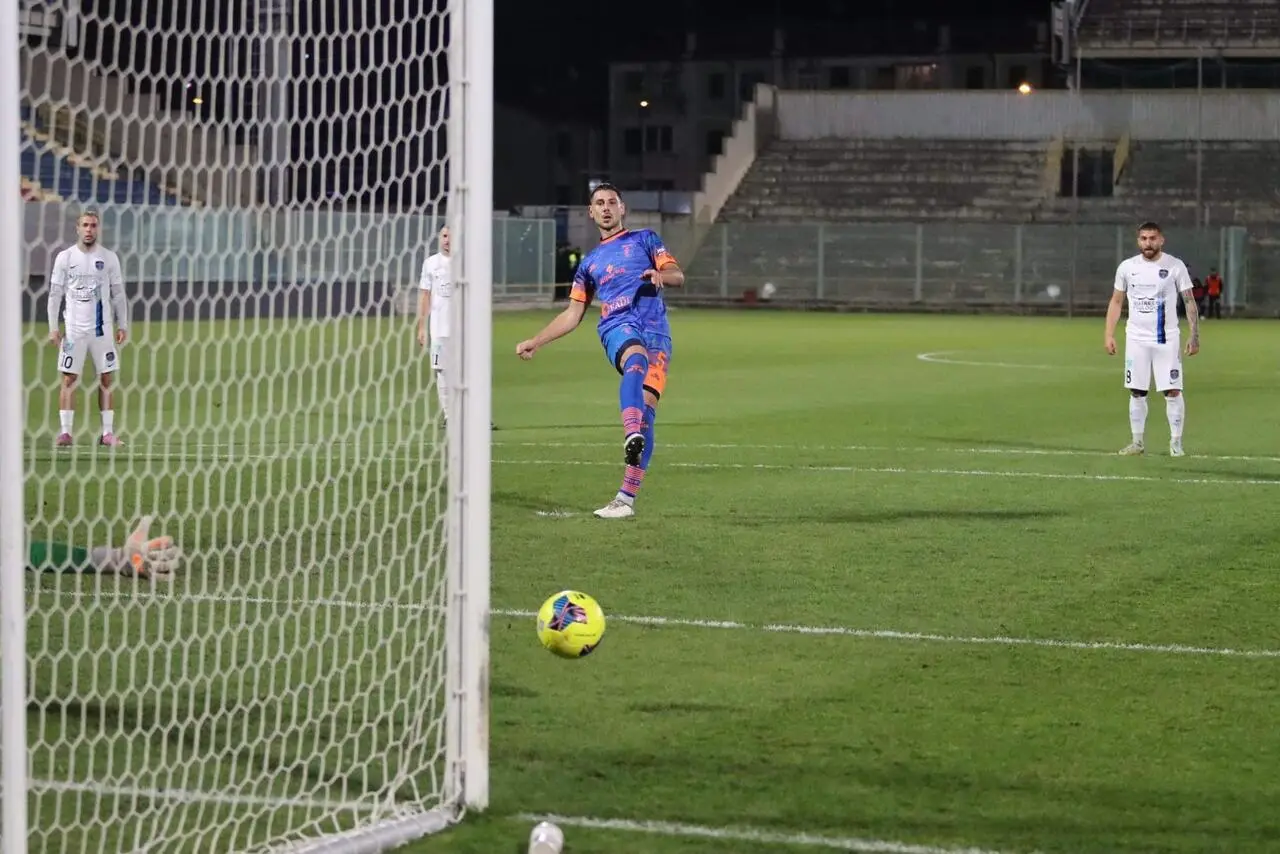 Il rigore sbagliato da Antonini