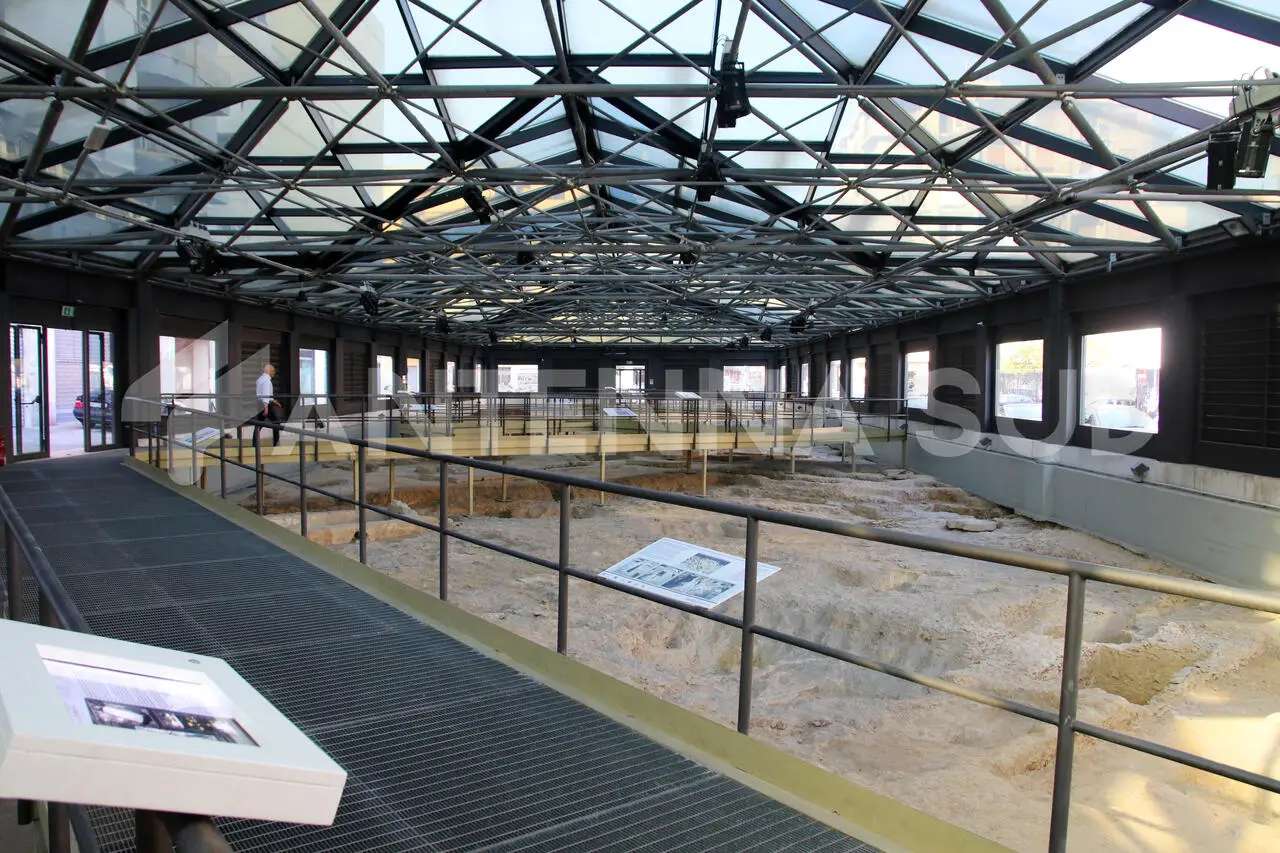 Taranto: sito archeologico di via Marche (foto Todaro/AntennaSud)