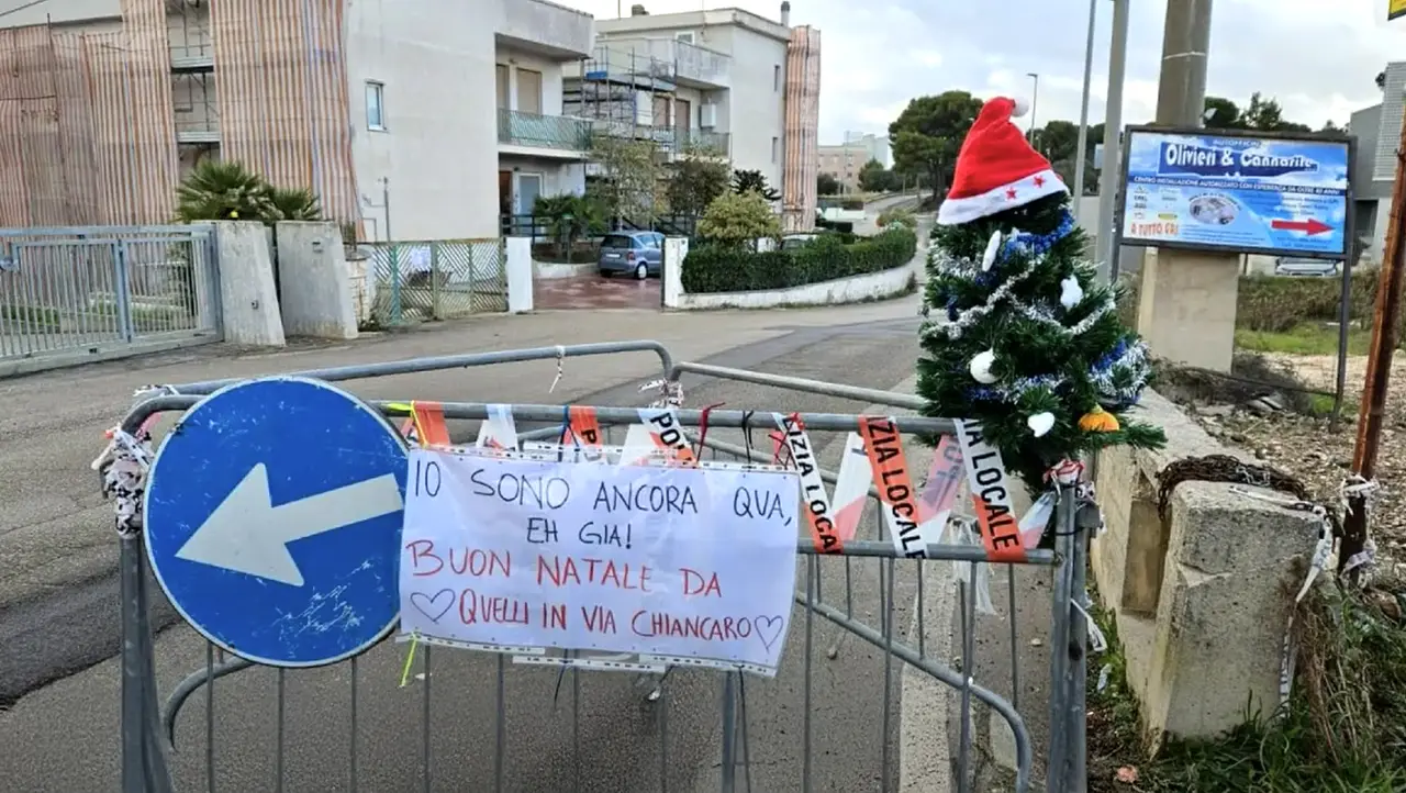 Martina Franca: una protesta originale alla zona industriale