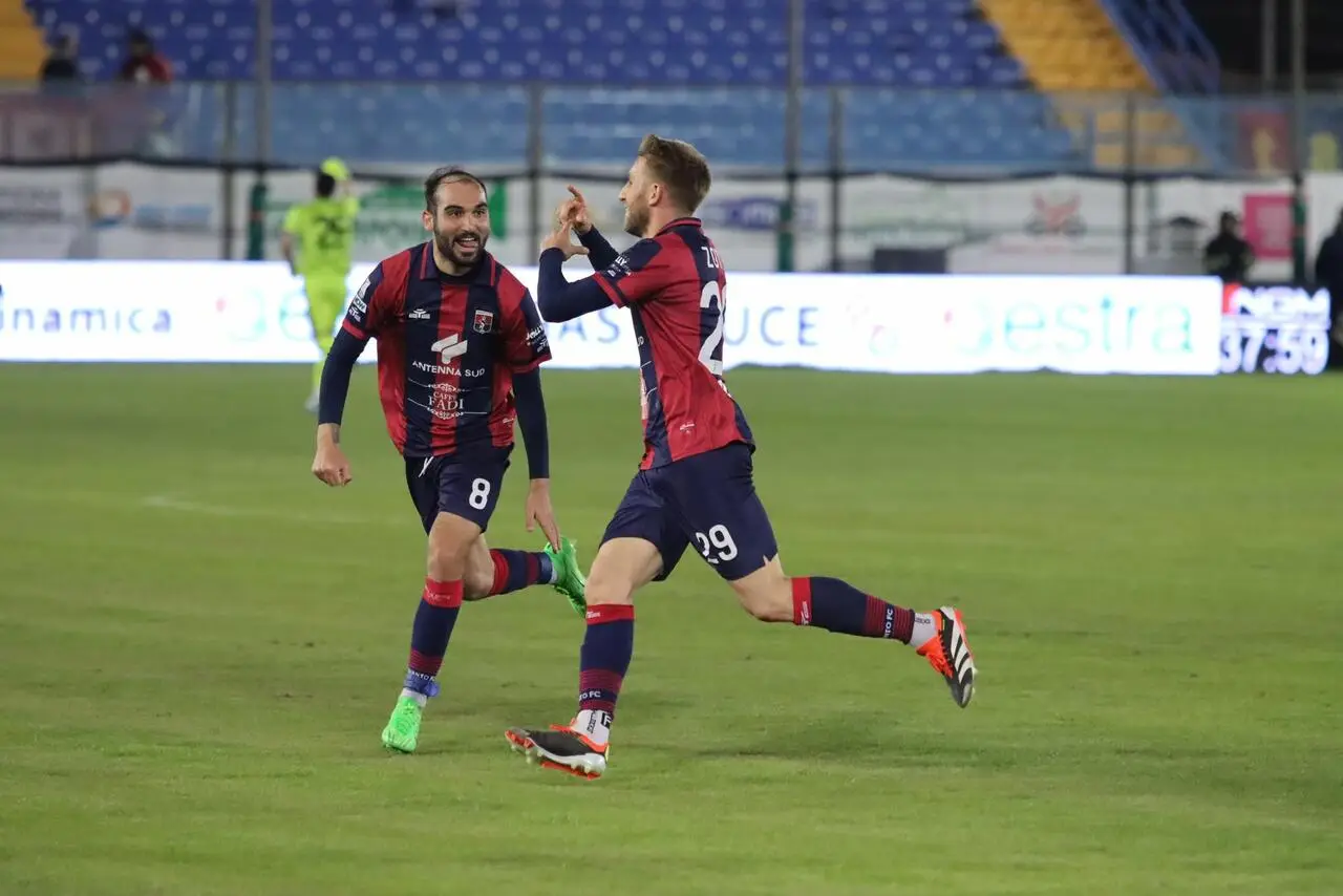 Loris Zonta esulta (foto Massimo Todaro)