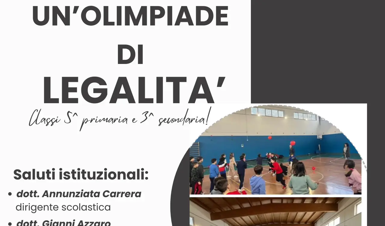 Un'Olimpiade di Legalità