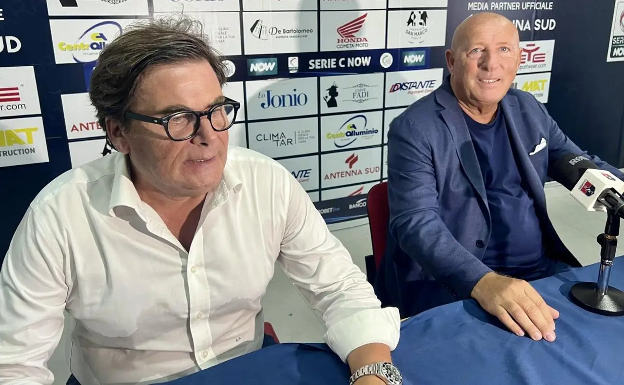 Enzo Sapia con Fabrizio Lucchesi