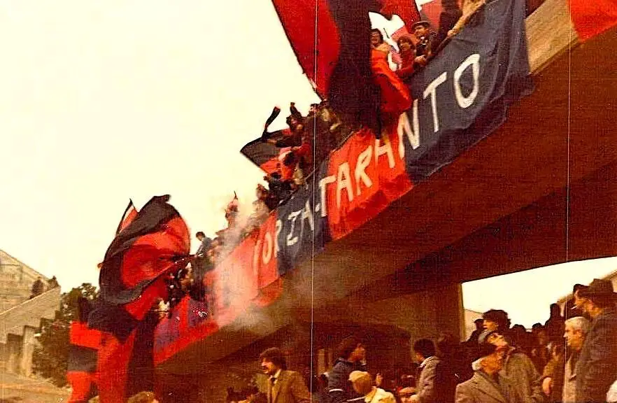 I tifosi del Taranto allo Zaccheria, stasera non ci saranno