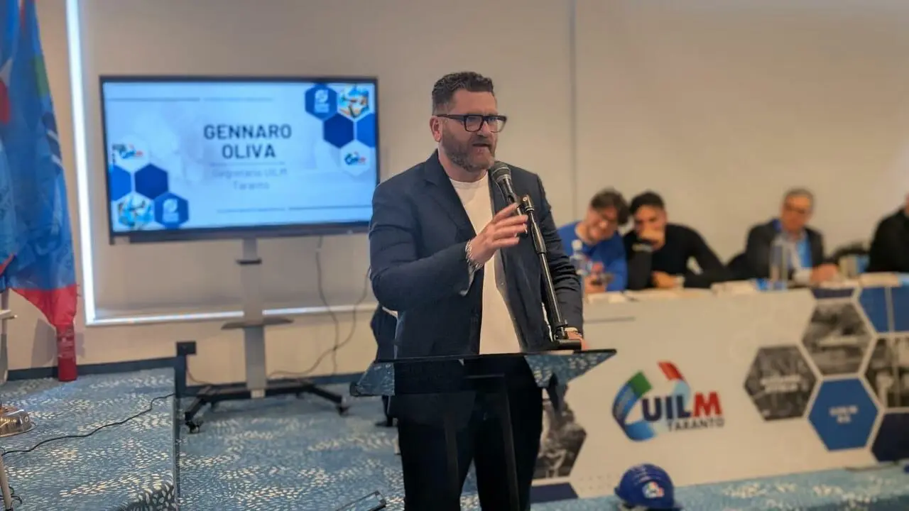 Gennaro Oliva, coordinatore generale della UIL Taranto