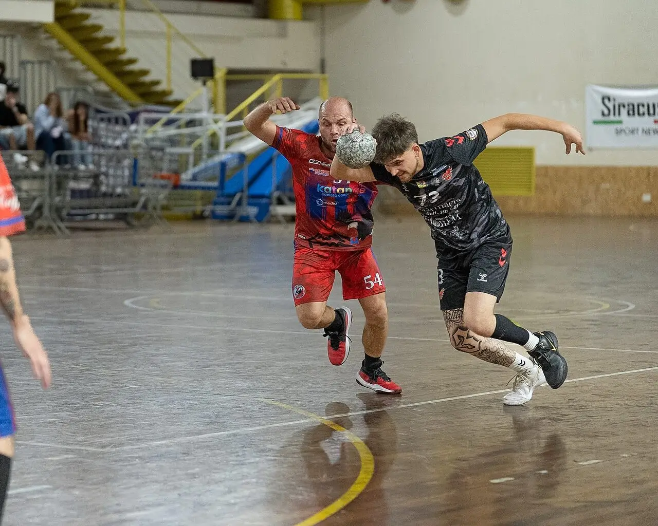 Il match recente fra Aretusa e Th Mascalucia (foto Barranco)