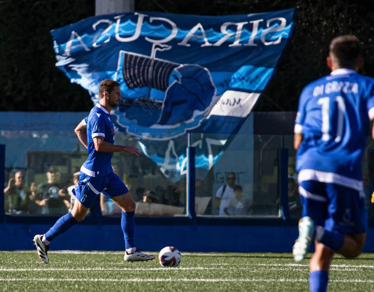 Suhs in azione contro la Reggina (foto Simona Amato)