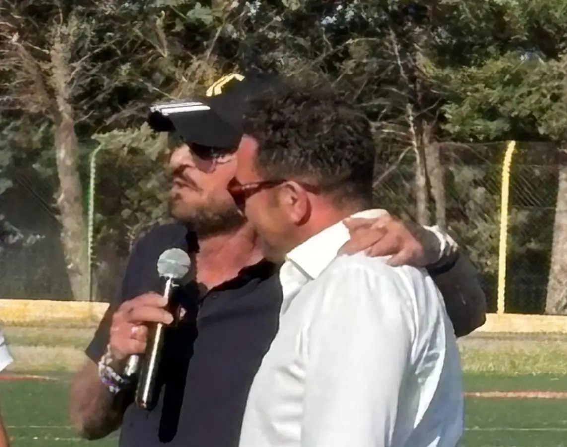 Schillaci e Cutrufo a Palazzolo lo scorso mese di giugno