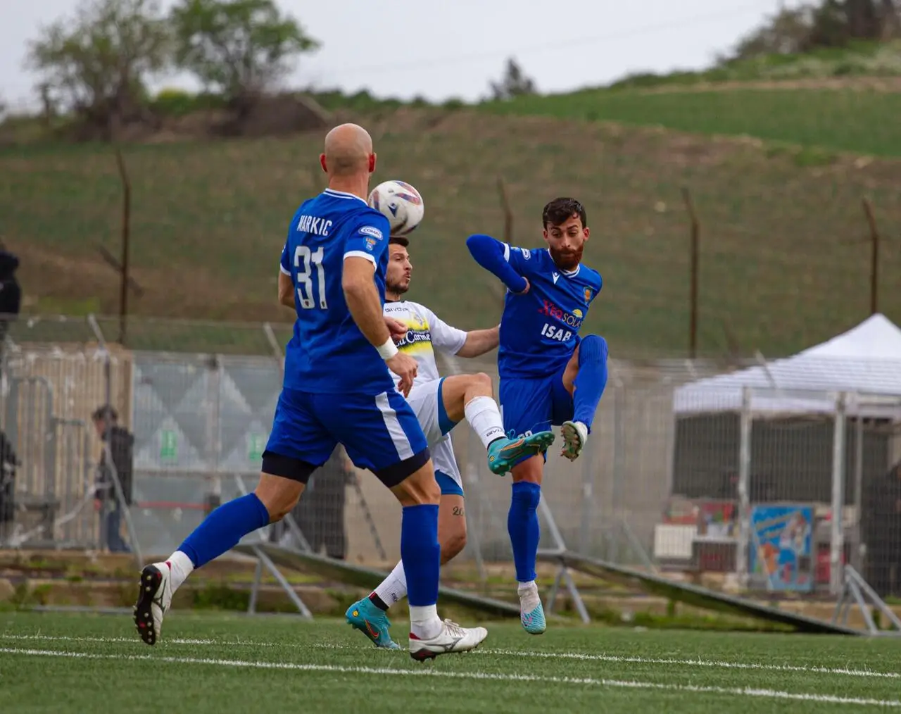Limonelli in azione a Ravanusa (foto Simona Amato)