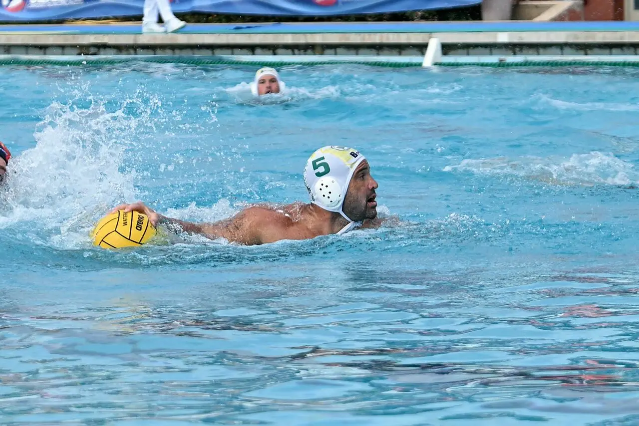 Seby Di Luciano in acqua (foto Mf Sport - Cinardo)