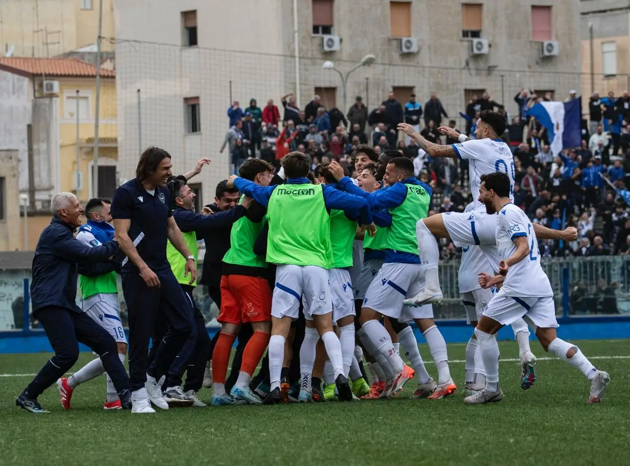 Esultanza azzurra (foto Simona Amato)