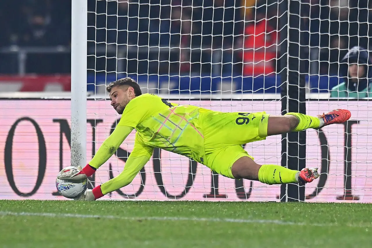 Provedel e il rigore parato in Bologna-Lazio