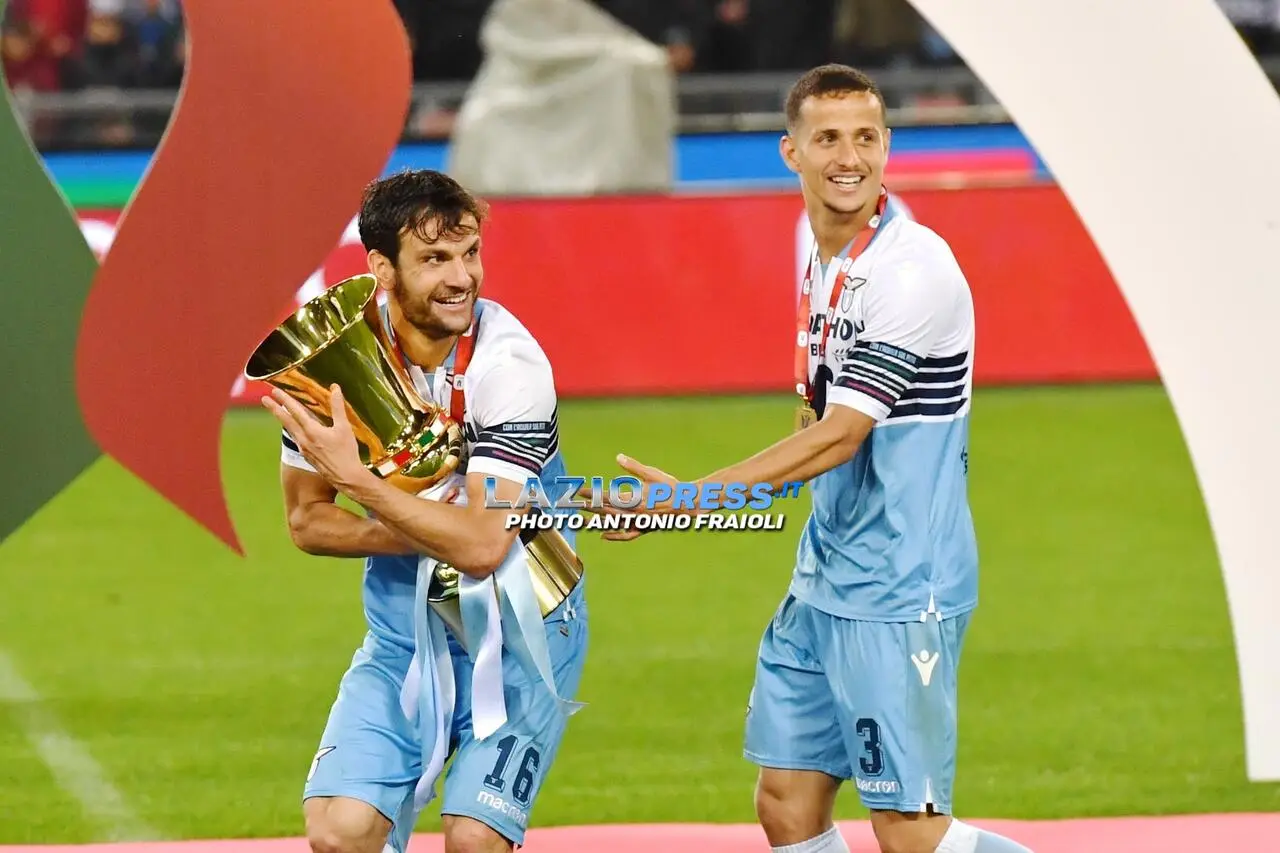 Luiz Felipe e Marco Parolo