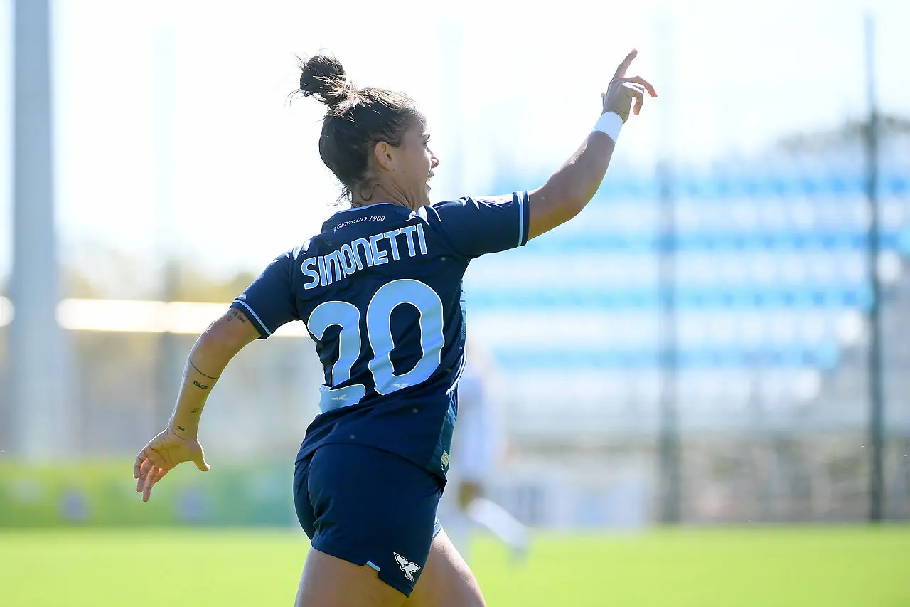 Flaminia Simonetti - Via onefootball (Photo by Marco Rosi - SS Lazio/Getty Images)