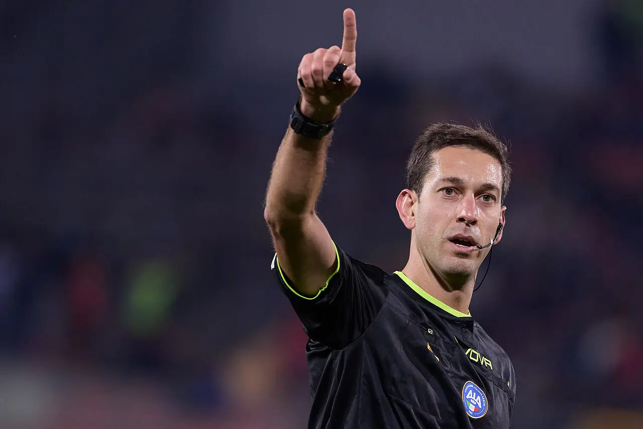 Arbitro Alberto Ruben Arena - Via onefootball (Photo by Emmanuele Ciancaglini/Getty Images)