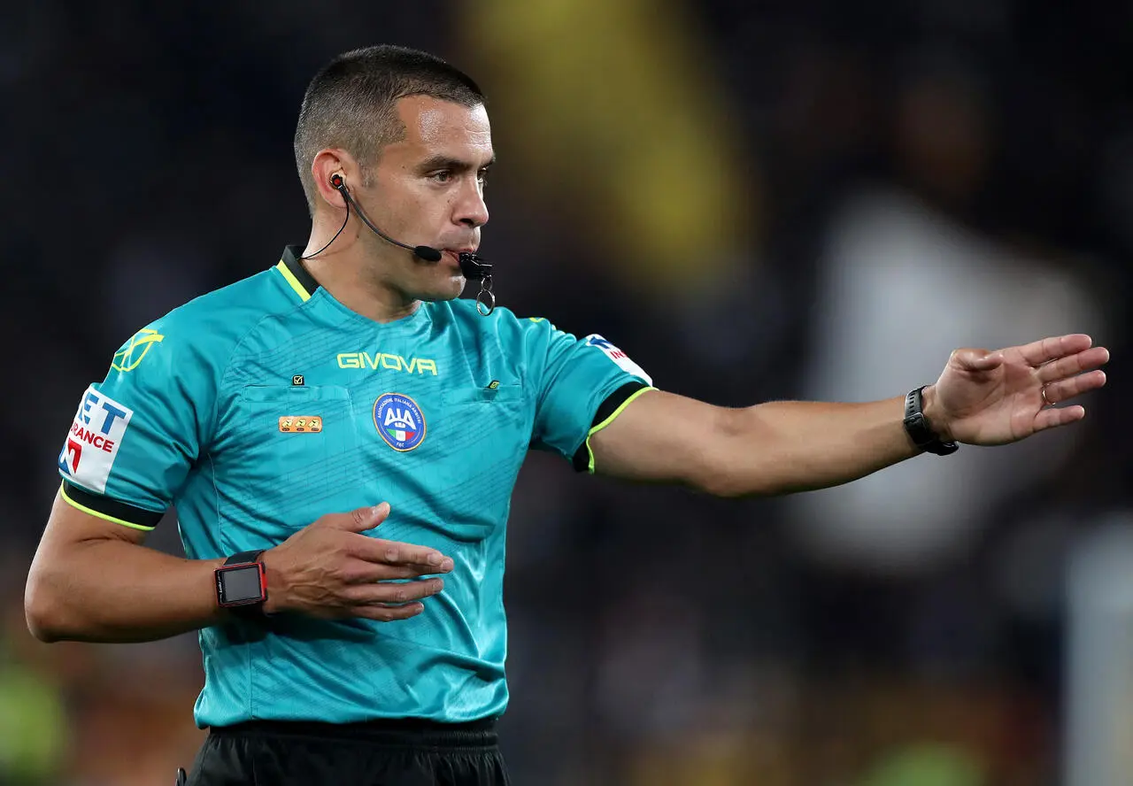 Piccinini arbitro - Via onefootball (Photo by Paolo Bruno/Getty Images)