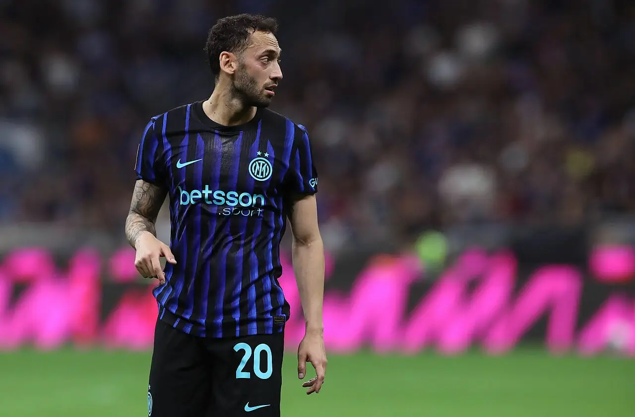 Hakan Calhanoglu - Via onefootball (Photo by Marco Luzzani/Getty Images)
