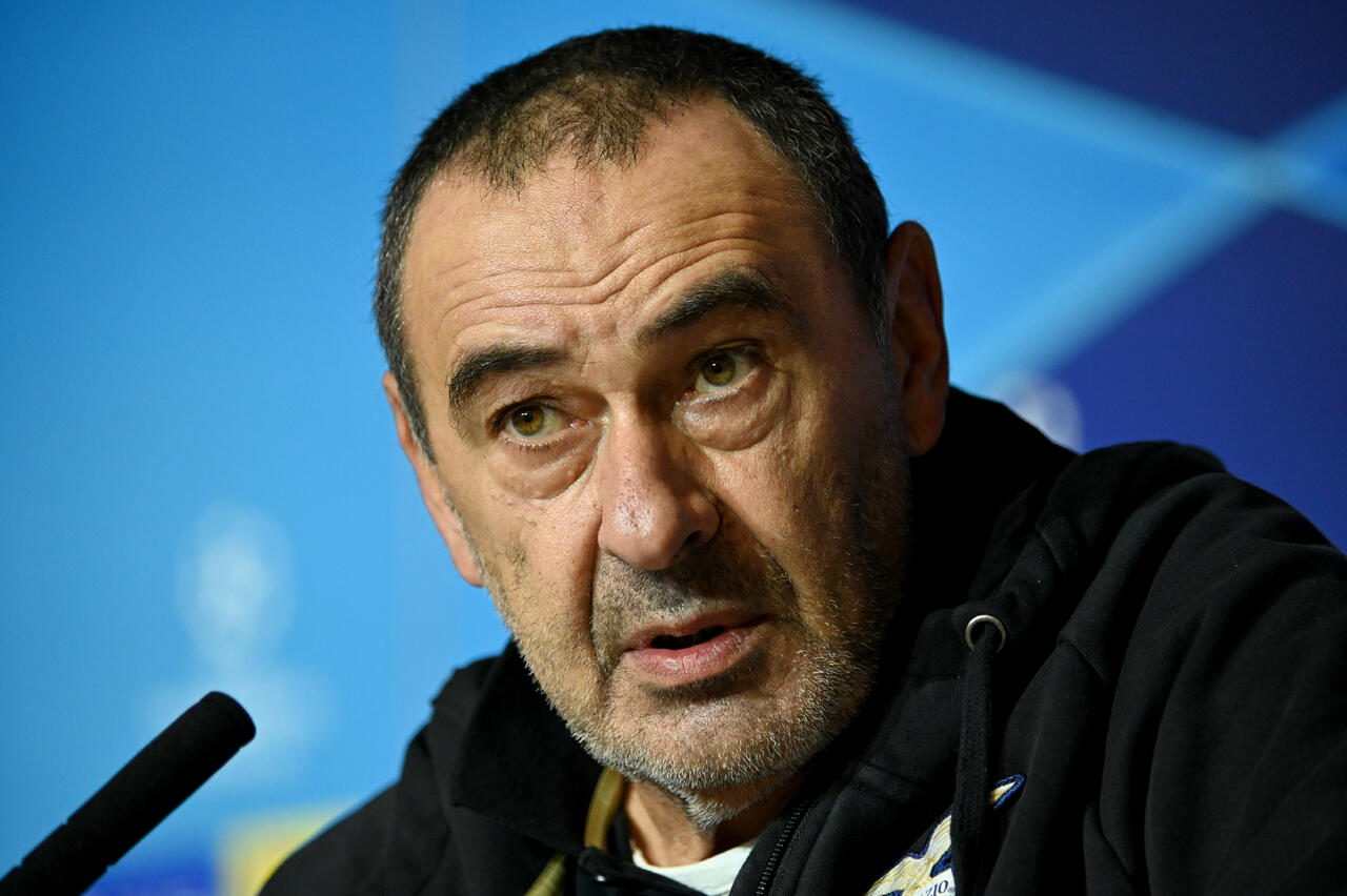 Sarri - Via onefootball (Photo by Marco Rosi - SS Lazio/Getty Images)