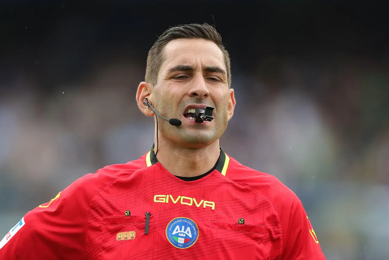 Arbitro Andrea Colombo - Via onefootball (Photo by Gabriele Maltinti/Getty Images)