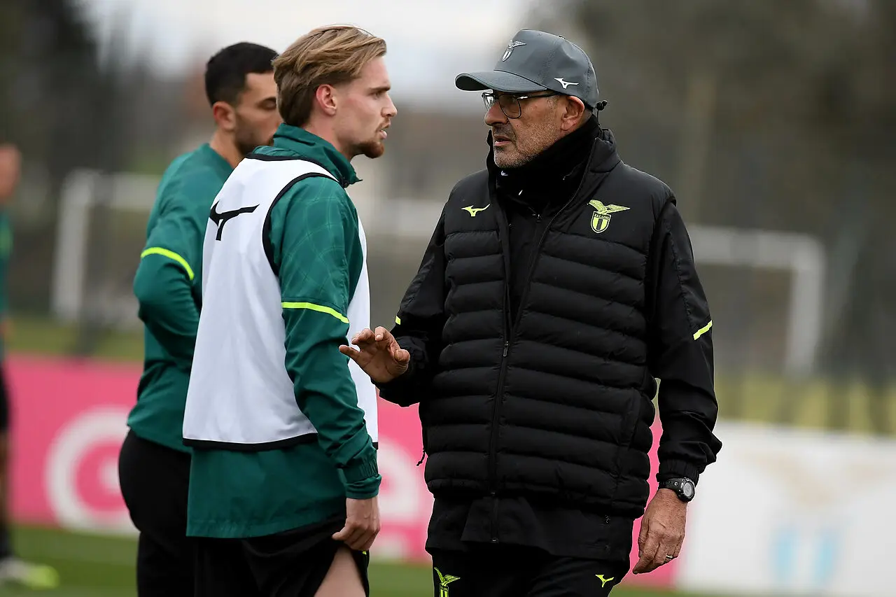 Taylor, Sarri - Via onefootball (Photo by Marco Rosi - SS Lazio/Getty Images)