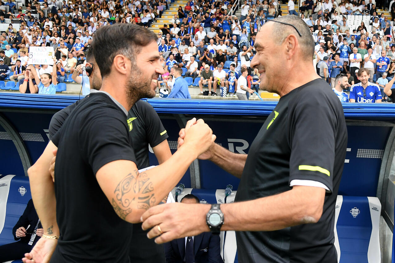 Sarri e Fabregas