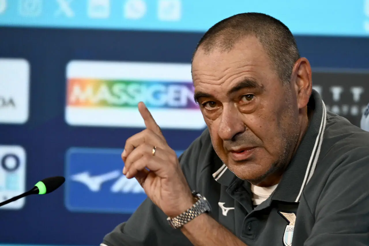 Sarri - Via onefootball (Photo by Marco Rosi - SS Lazio/Getty Images)
