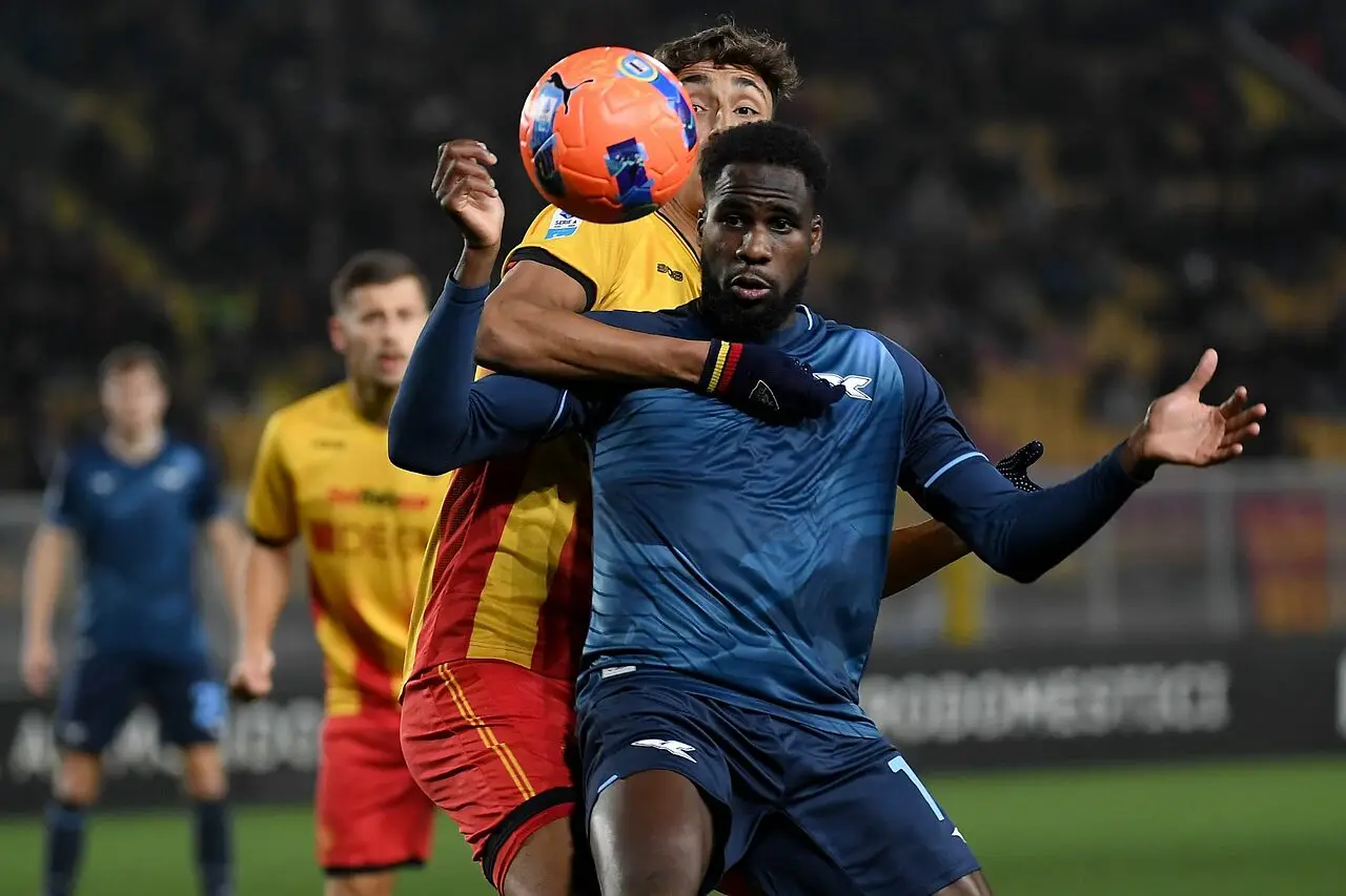Dia in Lecce-Lazio Getty images via onefootball by Marco Rosi -SS Lazio-