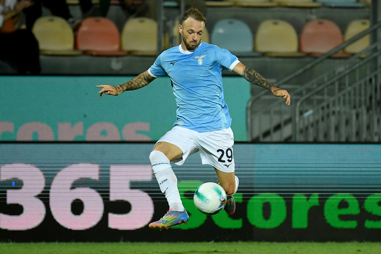 Lazzari - Via onefootball (Photo by Marco Rosi - SS Lazio/Getty Images)