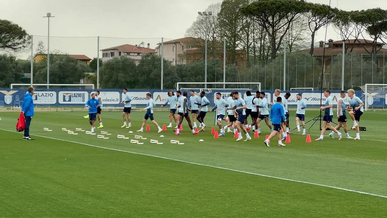Allenamento Lazio- LazioPress