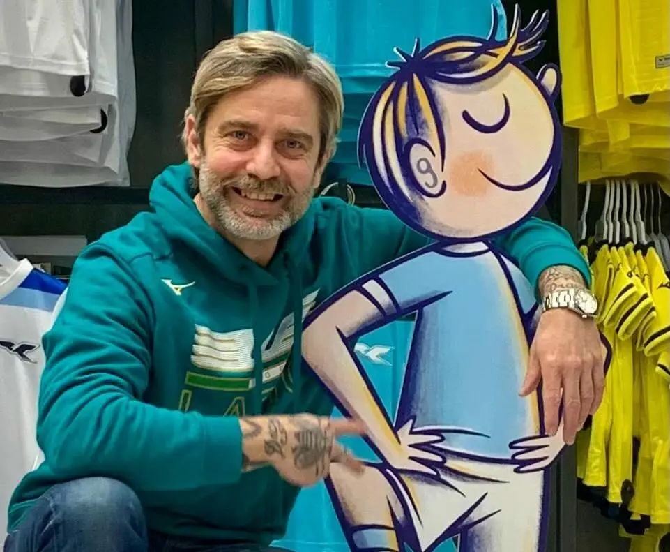 Andrea Pecchia disegnatore di FavoLazio