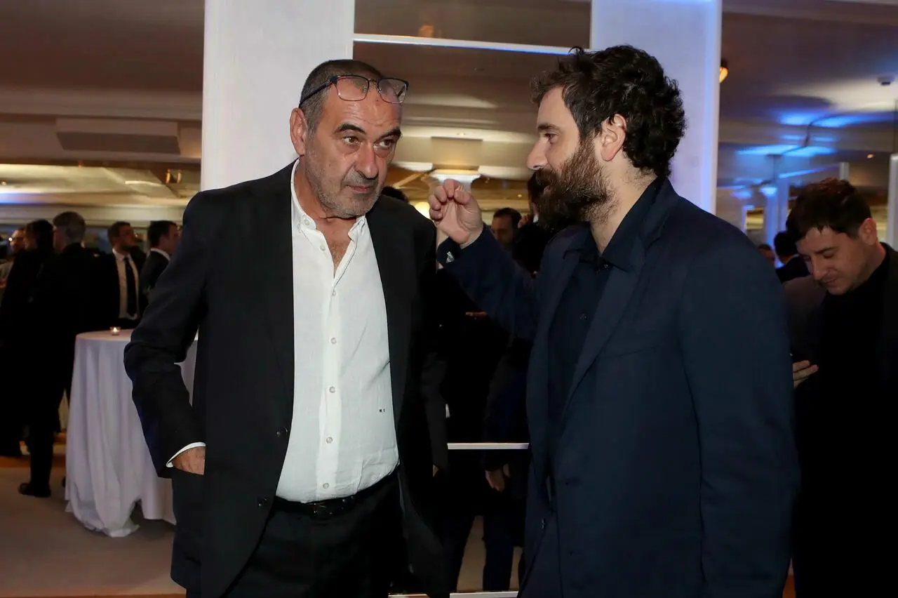 Tommaso Paradiso, Sarri - Via onefootball (Photo by Marco Rosi - SS Lazio/Getty Images)