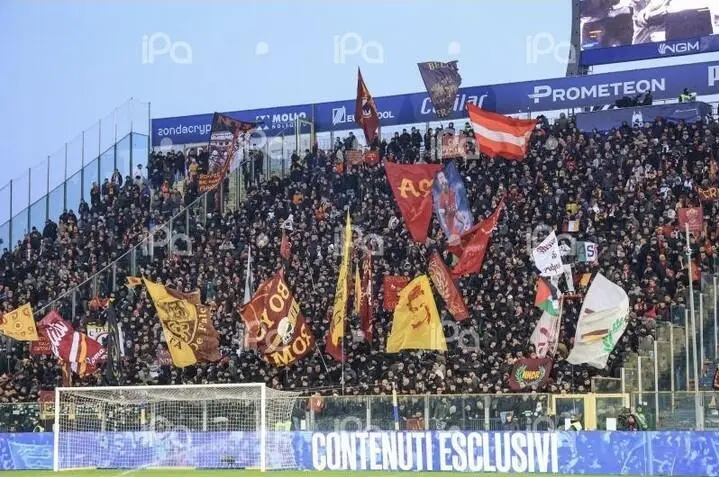 Tifosi Roma a parma