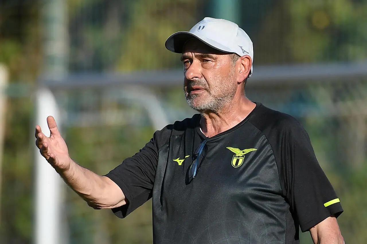 Sarri - Via onefootball (Photo by Marco Rosi - SS Lazio/Getty Images)