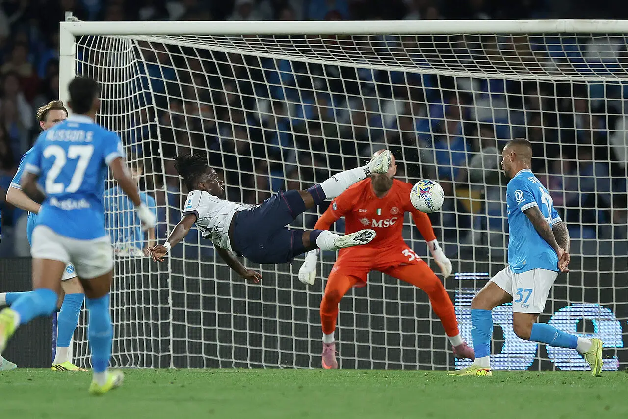 Napoli, Rowe - Via onefootball (Photo by Francesco Pecoraro/Getty Images)