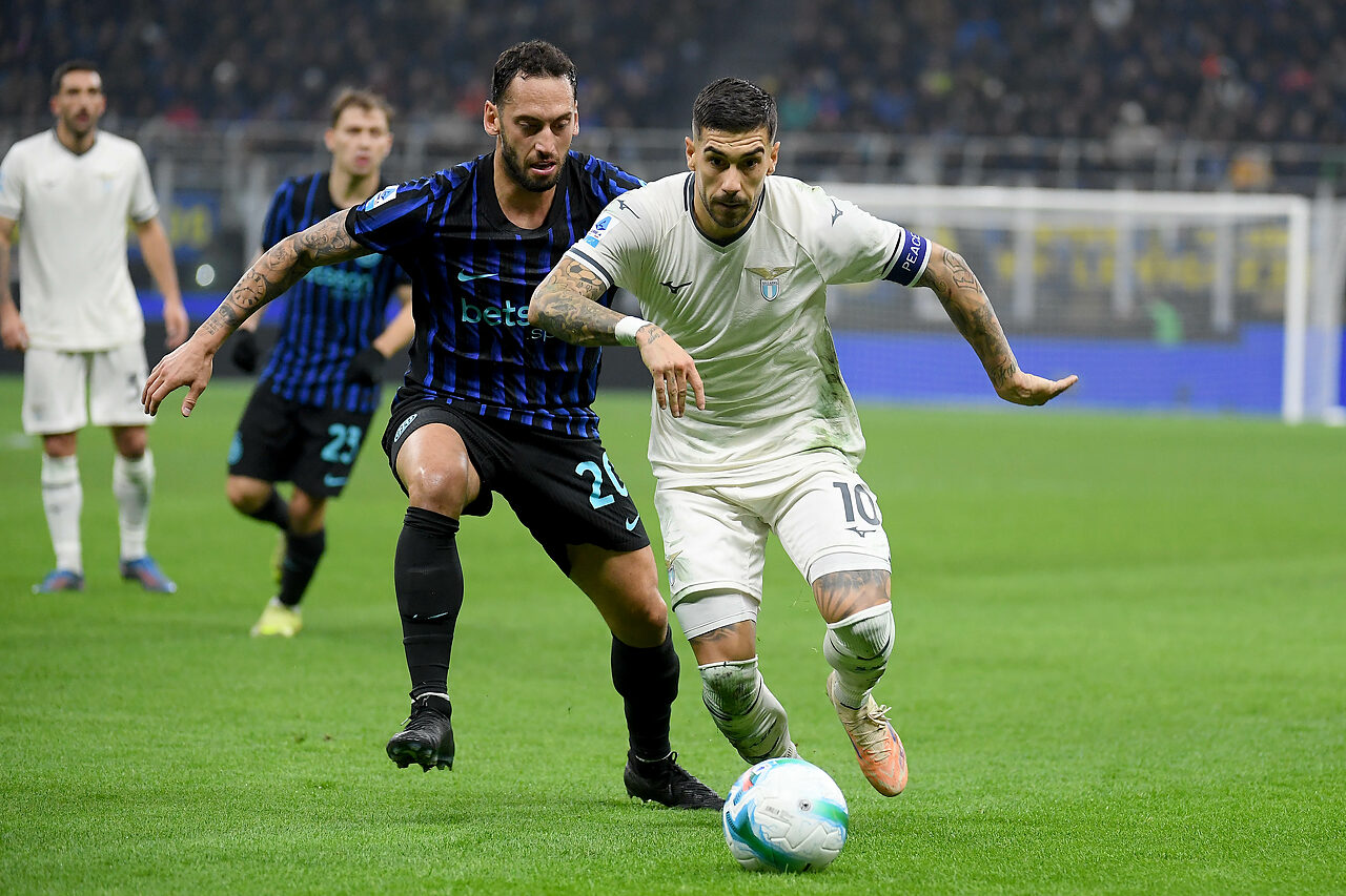 Zaccagni, Chalanoglu - Via onefootball (Photo by Marco Rosi - SS Lazio/Getty Images)