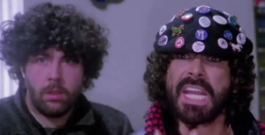 Sergio Di Pinto con Tomas Milian