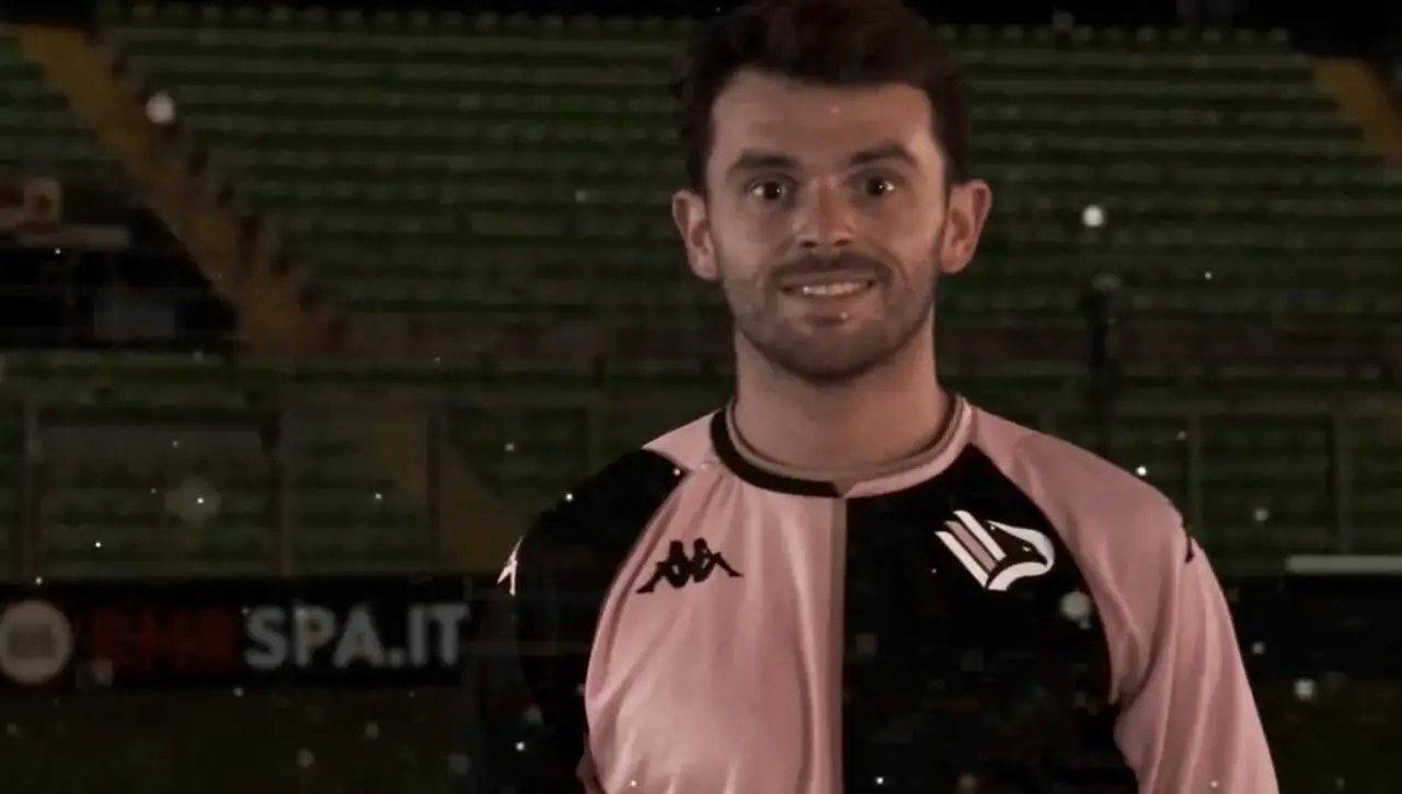 Matteo Brunori, centravanti del Palermo