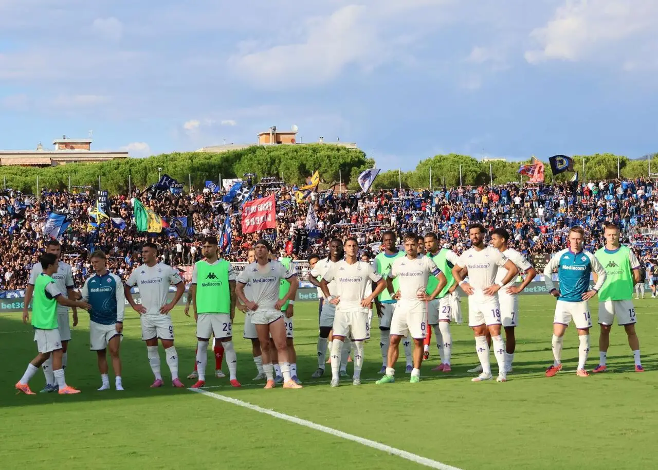 Pisa Fiorentina squadra