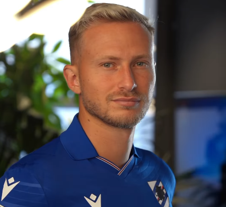 Antonin Barak alla Sampdoria. (da Instagram: @sampdoria)