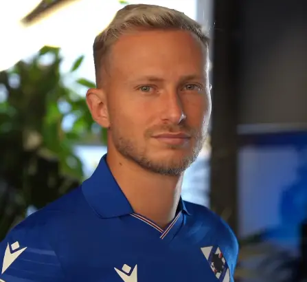 Antonin Barak alla Sampdoria. (da Instagram: @sampdoria)