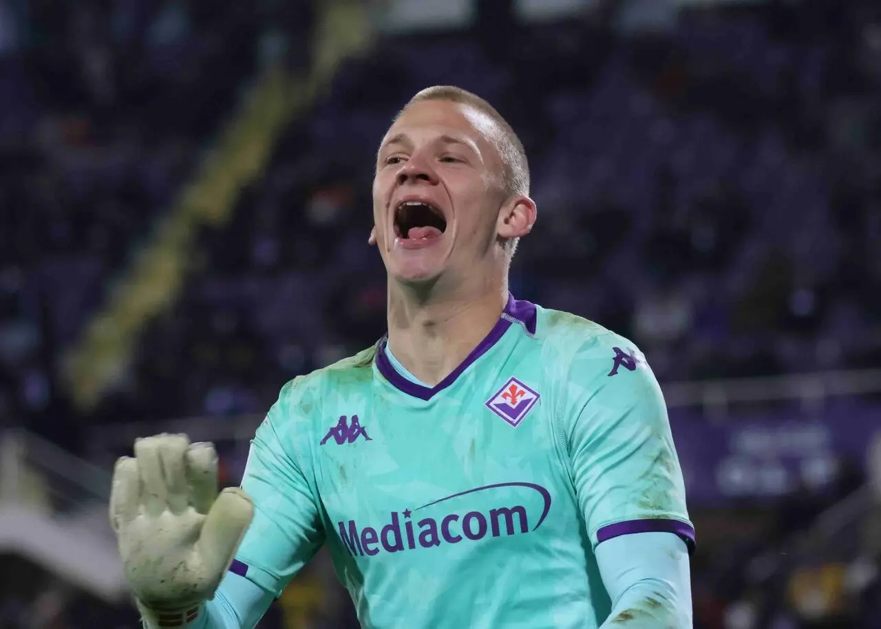 Il portiere danese Oliver Christensen. Foto: Vicario/Fiorentinanews.com