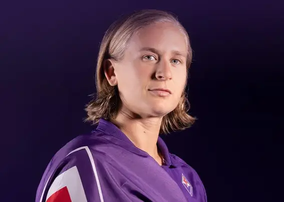 Filippa Curmark, nuova centrocampista viola. (da Instagram: @acf_women)