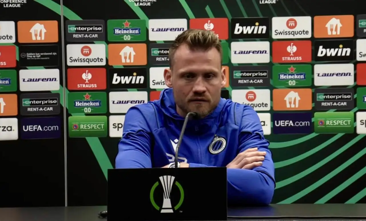 Il portiere del Club Brugge, Simon Mignolet