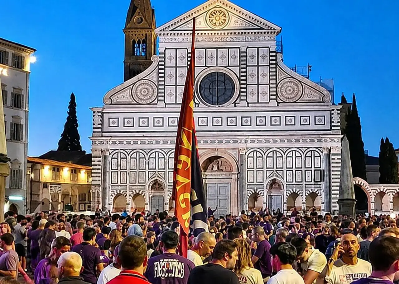 Corteo tifosi