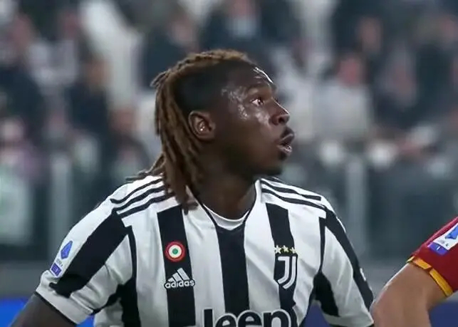 L'attaccant Moise Kean. Foto: Fiorentinanews.com