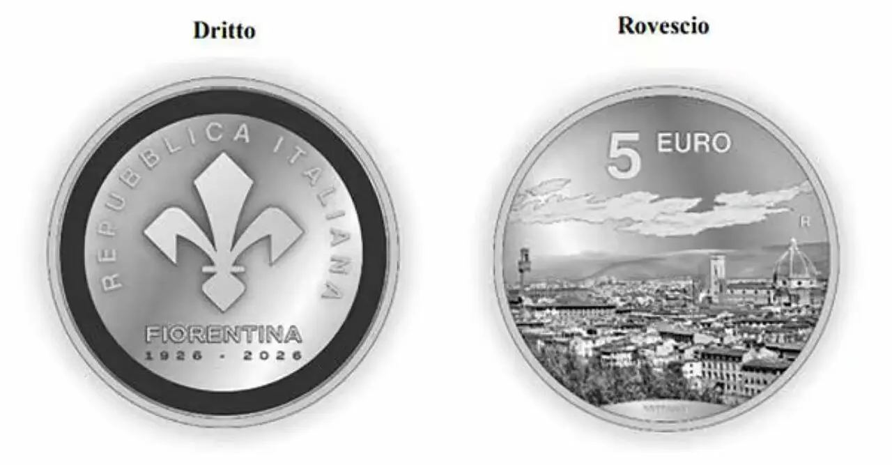 Fiorentina Moneta Celebrativa
