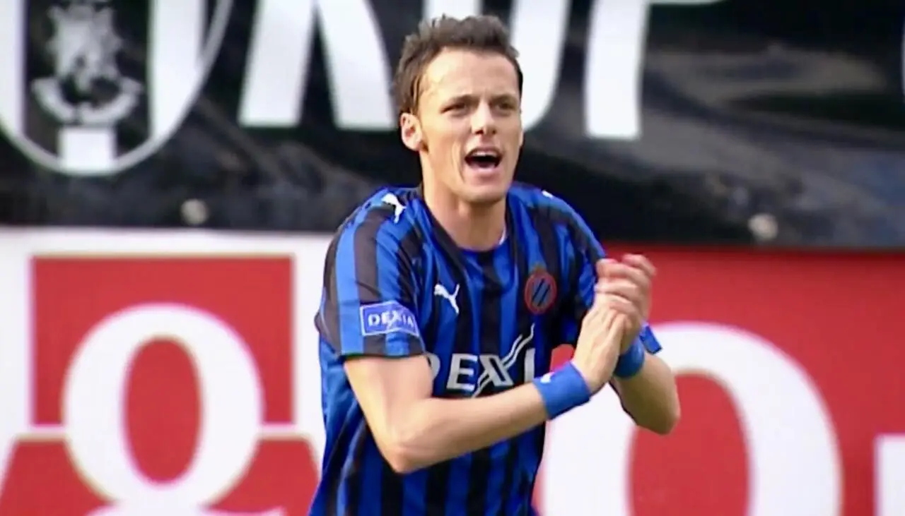 L'ex attaccante del Club Brugge, Francois Sterchele