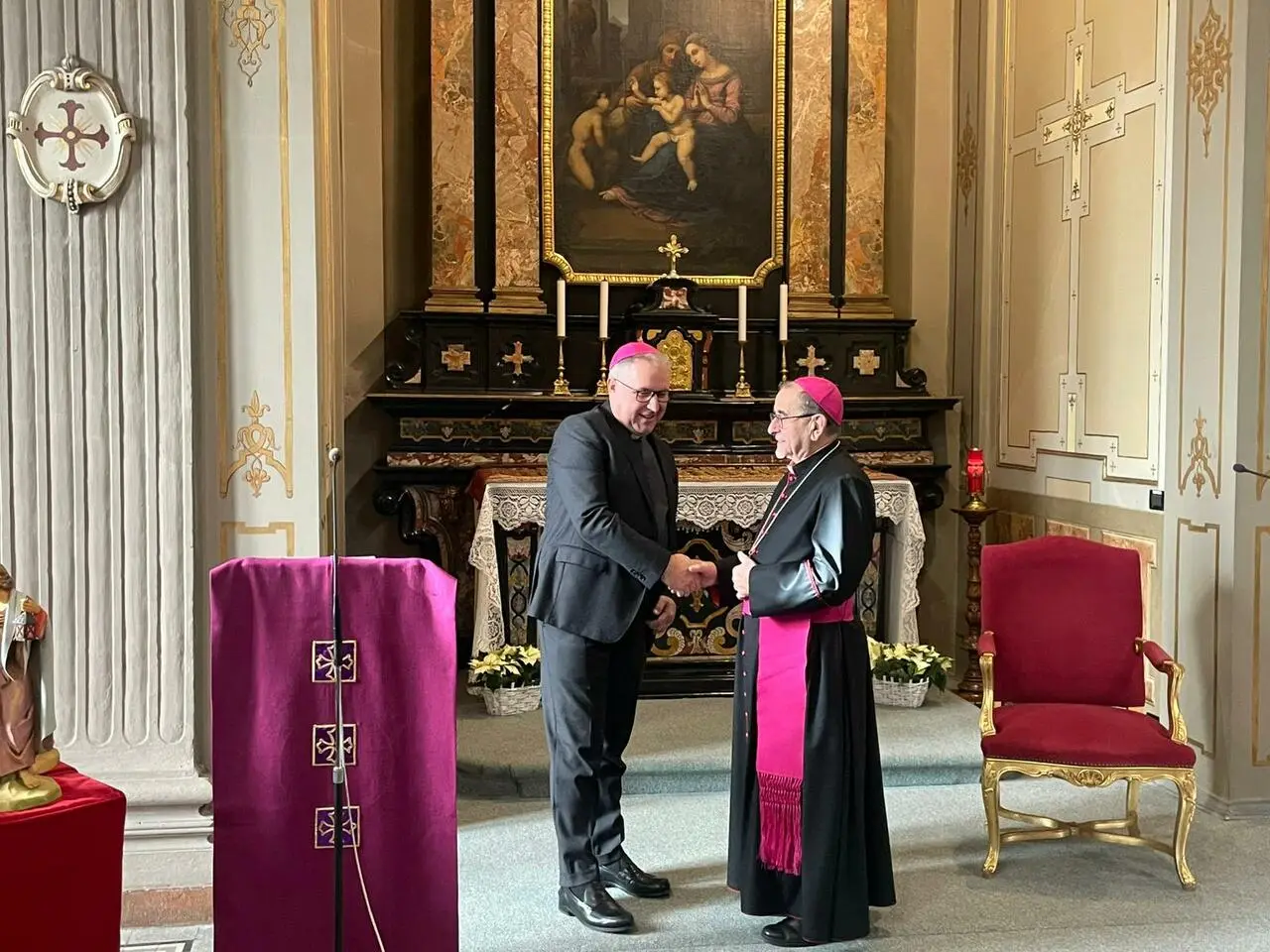 Da sinistra: Torriani e Delpini
